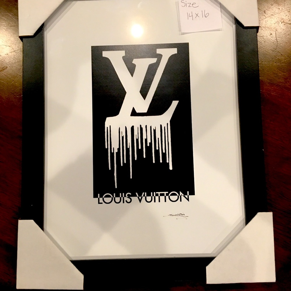 Louis Vuitton Fairchild Paris framed art print